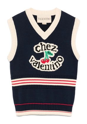 Valentino Garavani Chez vest - Blue
