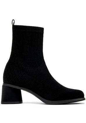 Camper Kiara 65mm square-toe boots - Black