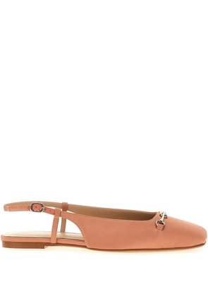 TWINSET square-toe ballerina shoes - Pink