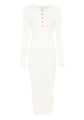 LouLou de Saison Eldara midi dress - Neutrals