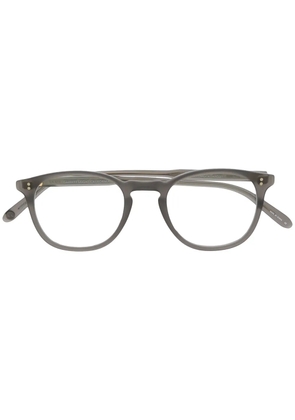 Garrett Leight Kinney round-frame glasses - Grey