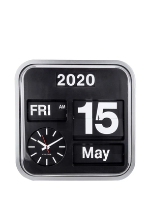 Karlsson square wall clock (43x43) - Black