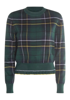 Alexander McQueen plaid sweater - Green