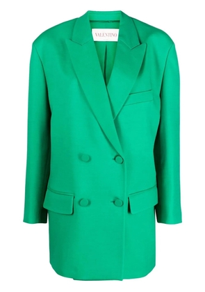 Valentino Garavani Crepe Couture double-breasted blazer - Green