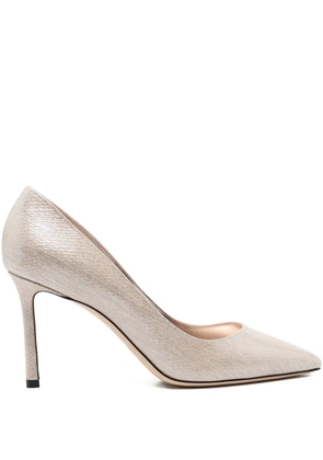 Jimmy Choo 80mm Romy pumps - Neutrals