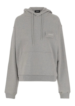 We11done cotton hoodie - Grey