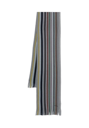 Paul Smith striped scarf - Grey