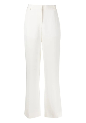 Victoria Beckham high-rise wide-leg trousers - White