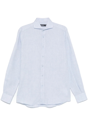 Karl Lagerfeld linen shirt - Blue