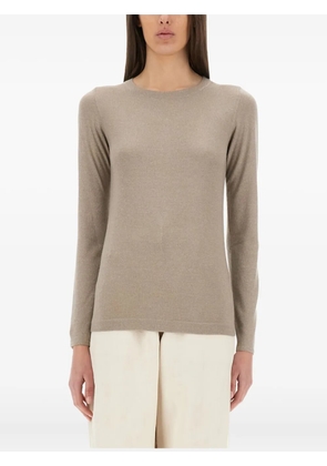 Brunello Cucinelli long-sleeve T-shirt - Brown