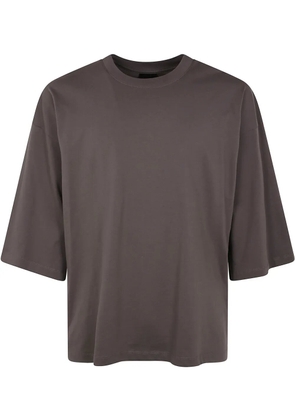 Thom Krom crew-neck cotton T-shirt - Brown