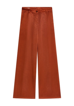 DRIES VAN NOTEN wide-leg trousers - Brown