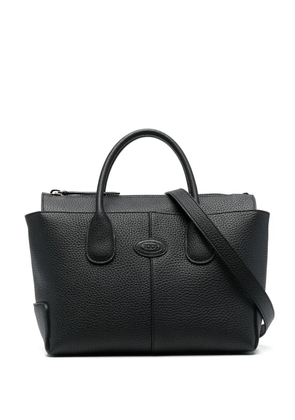 Tod's medium Di leather tote bag - Black