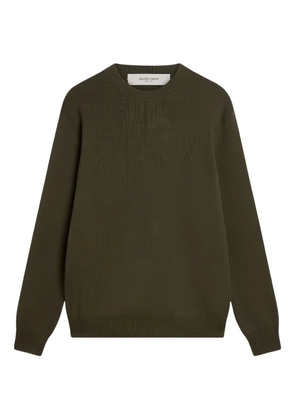 Golden Goose crew-neck logo sweater - Green