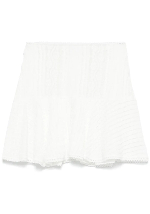 Charo Ruiz Ibiza Etain mini skirt - White