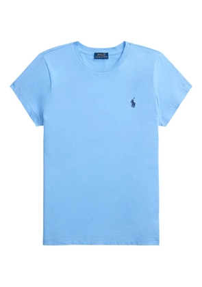 Polo Ralph Lauren logo-embroidered crew-neck T-shirt - Blue