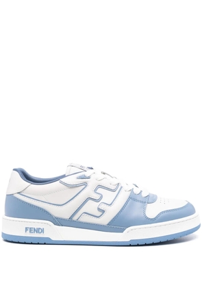 FENDI Match colourblock sneakers - White