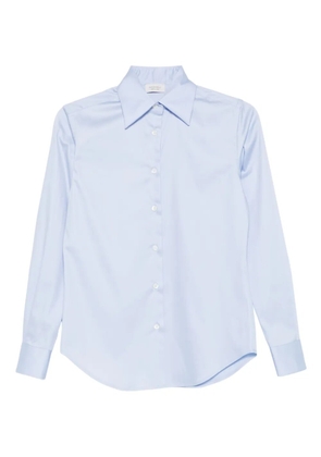 Mazzarelli long-sleeve button-up shirt - Blue