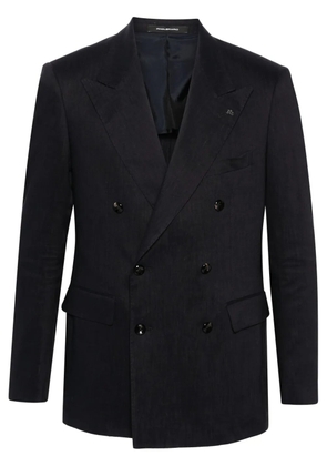 Tagliatore double-breasted blazer - Blue