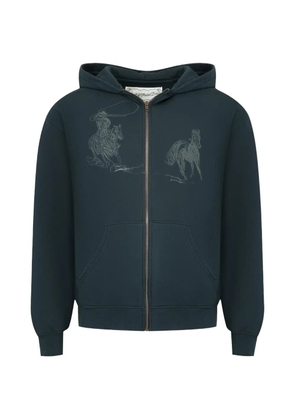 One Of These Days Into The Distance zip-up hoodie - Grey
