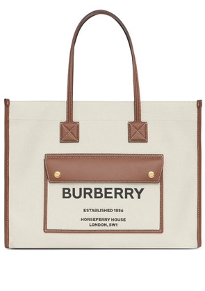 Burberry medium Freya tote bag - Neutrals