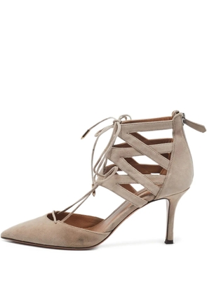 Aquazzura 105mm Belgravia pumps - Neutrals