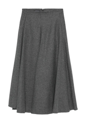 SUSANNE BOMMER A-line midi skirt - Grey