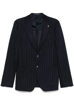 Tagliatore pinstriped blazer - Blue
