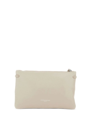 GIANNI CHIARINI leather clutch bag - Grey