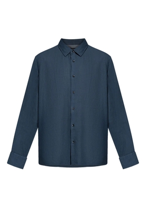rag & bone textured button-up shirt - Blue
