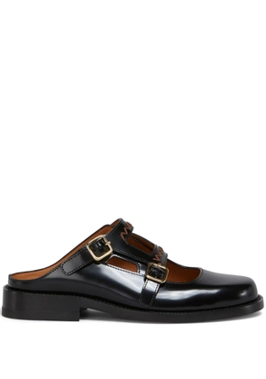 Marni buckled mules - Black