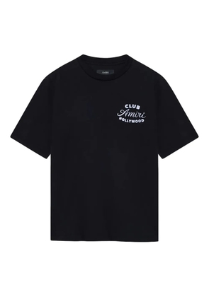 AMIRI logo-print crew-neck T-shirt - Black