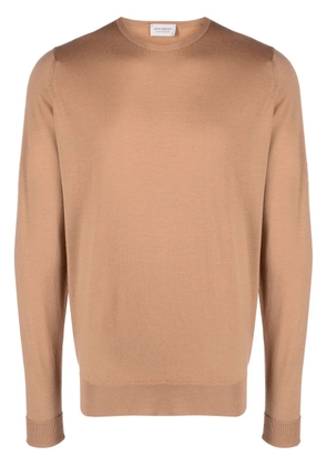John Smedley Marcus virgin wool jumper - Brown