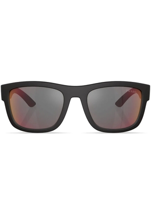 Prada Linea Rossa PS 01ZS square-frame sunglasses - Black