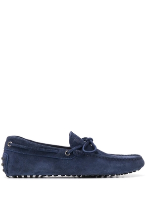 Tod's bow detail loafers - Blue