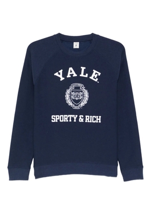 Sporty & Rich graphic-print sweatshirt - Blue