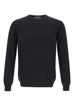 Kangra ribbed crew-neck sweater - Black