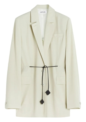 Lanvin virgin wool blazer - Neutrals