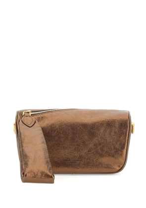 GIANNI CHIARINI Kim zip-fastening clutch bag - Brown