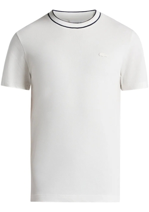 Lacoste logo-patch T-shirt - White