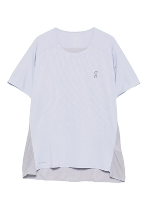 On Running logo-print performance T-shirt - Blue