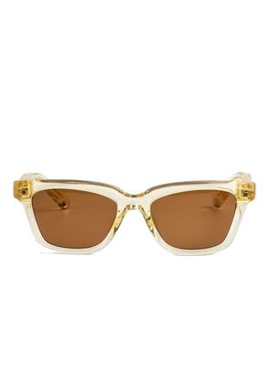 Jacquemus square-frame sunglasses - Yellow