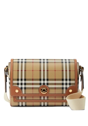 Burberry checked cross body bag - Neutrals