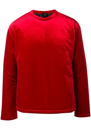 Jean Paul Gaultier Pre-Owned padded velvet jumper - Red