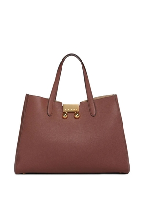 Marni medium Trunkaroo tote bag - Brown