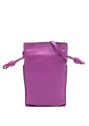 Loewe Pre-Owned 2021 Nappa Flamenco Pocket crossbody bag - Purple