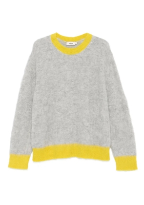 Altea brushed-texture sweater - Grey