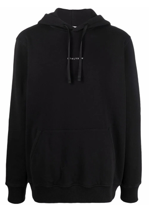 1017 ALYX 9SM logo-print pullover hoodie - Black