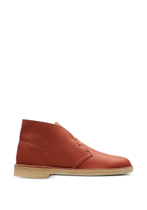 Clarks Originals leather desert boots - Orange