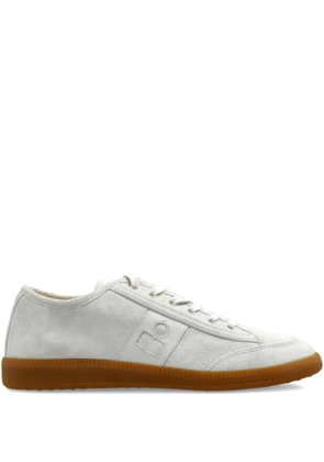 ISABEL MARANT Klyce suede lace-up sneakers - Neutrals